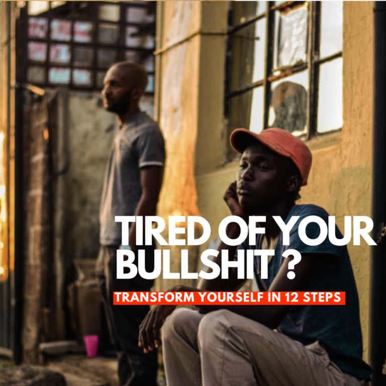 Tired Of Your Own Bullshit? Transform Yourself In 12 Steps