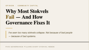 Why Most Stokvels Fail — And How Governance Fixes It